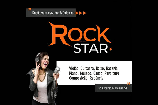 Rockstar - Aulas de Música