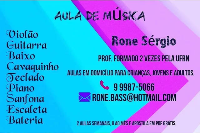 Aulas de Música